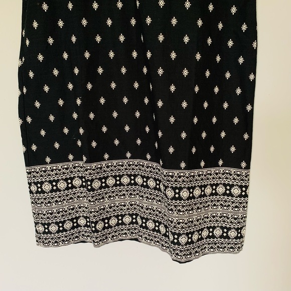 KAREN SCOTT PRINTED POLO COLLAR DRESS SIZE M - Picture 8 of 11